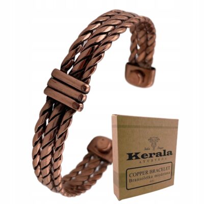 Bransoletka Miedziana Magnetyczna Zdrowotna 021