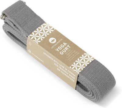 Lotuscrafts Pasek do jogi 100% bawełna - dla lepszego rozciągania