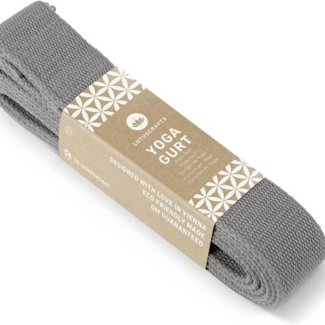 Lotuscrafts Pasek do jogi 100% bawełna - dla lepszego rozciągania