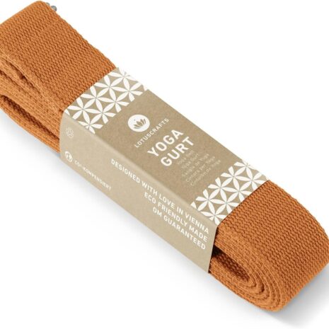 Pasek do jogi 100% bawełna (KBA) dla lepszego rozciągania