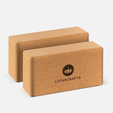 Lotuscrafts Supra Grip Cork Yoga Brick – ekologiczny korek z Portugalii – blok do jogi Lotuscrafts Supra Grip Cork Yoga Brick – ekologiczny korek z Portugalii – blok do jogi