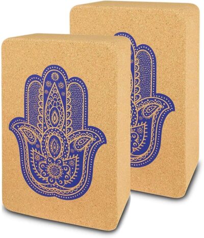 Klocki do jogi, zestaw 2 szt., klocki Hatha Yoga