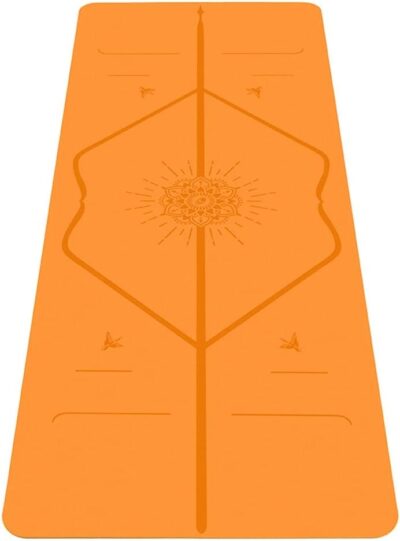 Liforme Specjalna mata do jogi - oryginalny unikalny system oznaczania