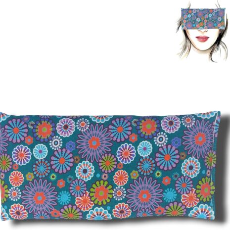 Poduszka pod oczy | Nasiona lawendy i ryżu | joga, medytacja, relaks