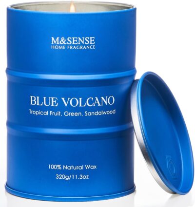 Świece w szkle, BlueVolcano