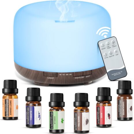 ACWOO Dyfuzor olejków eterycznych ultradźwiękowy nawilżacz