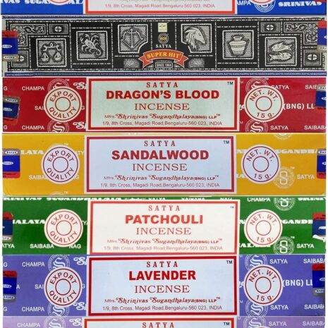 Kadzidełka zapachowe 15g opakowanie 7 zapachów - ręcznie zwijane.jpg Kadzidełka zapachowe 15g opakowanie 7 zapachów - ręcznie zwijane