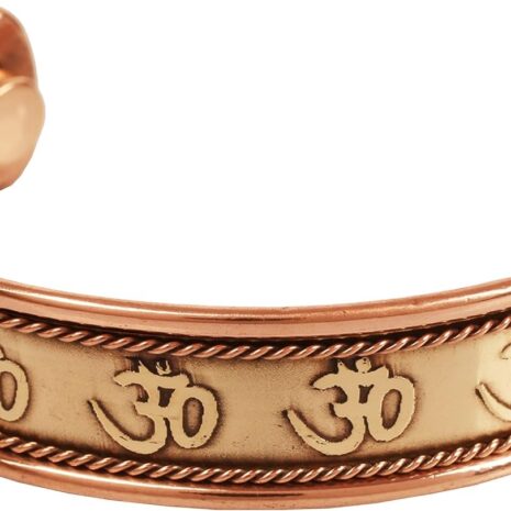 Indyjska bransoletka ręcznie wykonana z miedzi