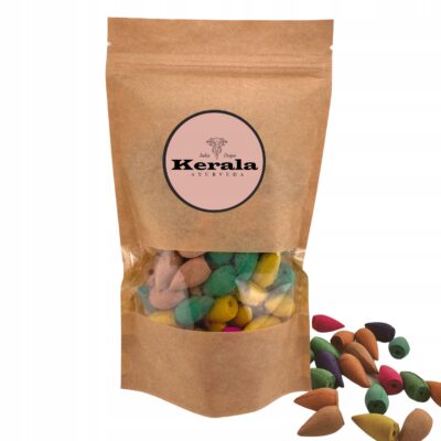 Naturalne zapachowe kadzidełka stożkowe Backflow wodospad 96 szt MIX