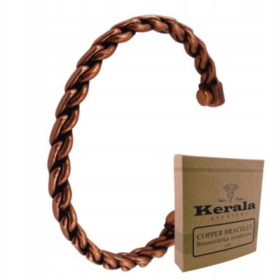 Bransoletka Miedziana Magnetyczna Zdrowotna 019