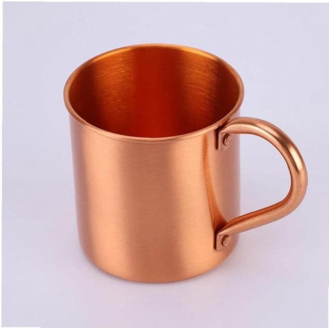 zalati Moscow Mule kubek czysta miedź bez wewnętrznej wkładki do koktajli kawy piwa mleka wody - obrazek 5
