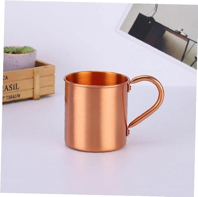 zalati Moscow Mule kubek czysta miedź bez wewnętrznej wkładki do koktajli kawy piwa mleka wody - obrazek 2