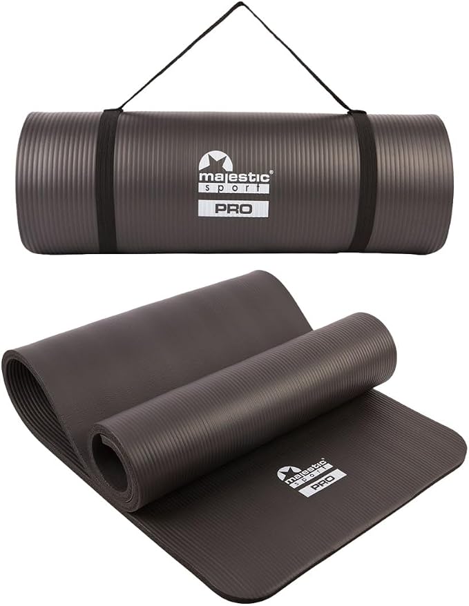 Estera NBR Mata treningowa – Komfortowa i trwała mata sportowa 183x61x1,5 cm, antypoślizgowa, wodoszczelna i przenośna – Idealna do jogi, pilatesu, fitnessu i rehabilitacji