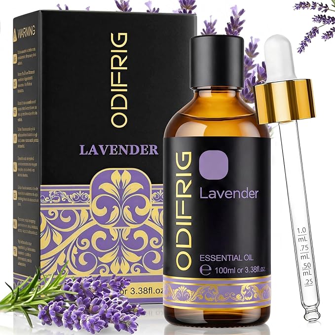 Olejek lawendowy, 100 ml, naturalny olejek lawendowy, do aromaterapii, dyfuzji, masażu, SPA, kąpieli, DIY, z dozownikiem kroplowym