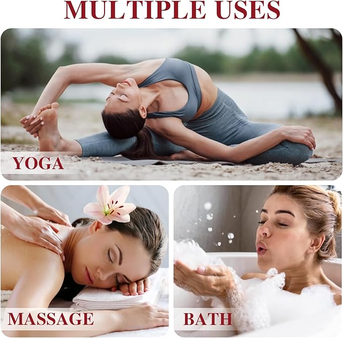 MIGCAPUT Olejek Eteryczny z Róży 100ML, 100% Naturalny Olejek Aromaterapeutyczny, Olejek Różany Klasy Terapeutycznej do Dyfuzora Nawilżacza, SPA, Masażu - obrazek 7