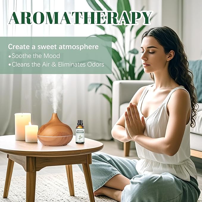 MIGCAPUT Olejek Eteryczny z Drzewa Cedrowego 100ML, Olejki do Aromaterapii Premium, 100% Naturalny Olejki Aromaterapeutyczny do Dyfuzora, SPA, Masażu, Snu, Mydła, Ręcznie Robione Świece - obrazek 3