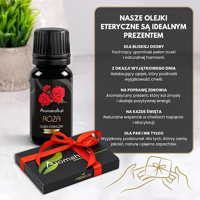 Olejek Eteryczny różany BIO 100% naturalny – olejek eteryczny do dyfuzora & aromatyzera – certyfikowany olejek eteryczny z Indii – Rose Essential Oils 10ml do sauny i masażu - obrazek 5