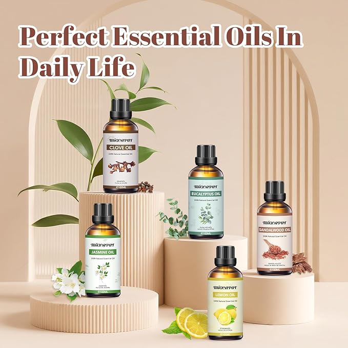 MIGCAPUT Olejek Eteryczny Goździkowy 100ML, Naturalny Olejki Aromaterapeutyczny, Oregano Premium do Dyfuzora, SPA, Masażu - obrazek 7