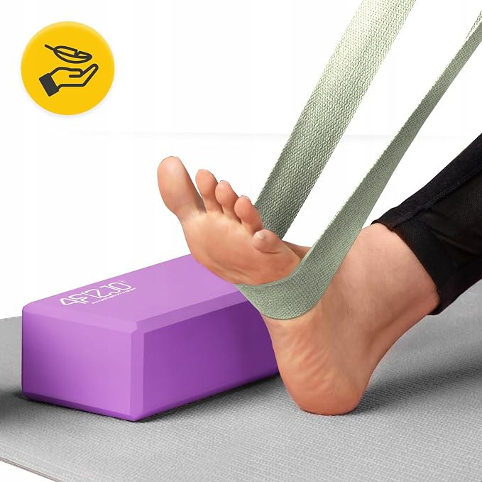 PASEK DO JOGI ROZCIĄGANIA YOGA BELT TAŚMA MATERIAŁOWA DO STRETCHINGU 3 m - obrazek 4