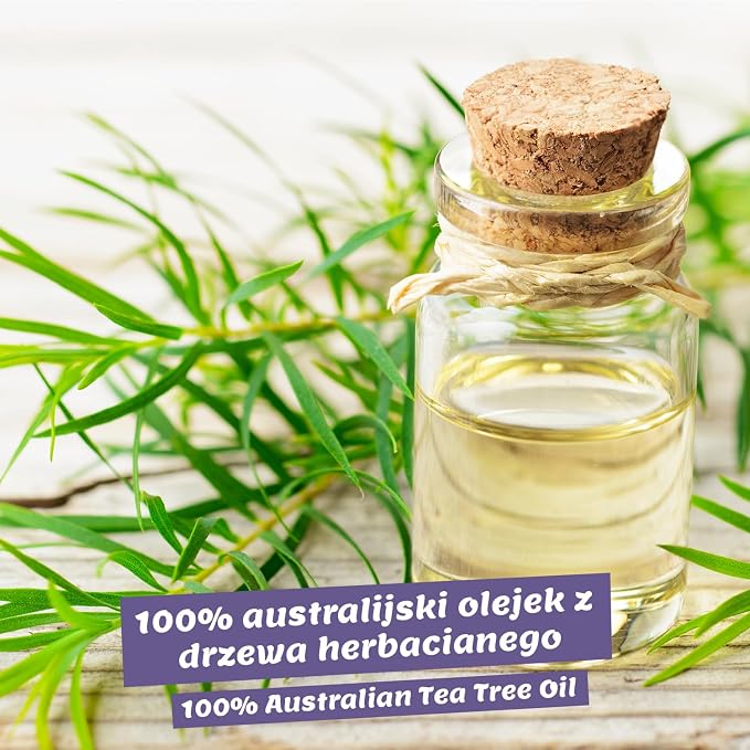 Olejek z Drzewa Herbacianego 50ml z pipetą - 100% organiczny olejek eteryczny z Australii, wegański - Olejek do dyfuzora - obrazek 3
