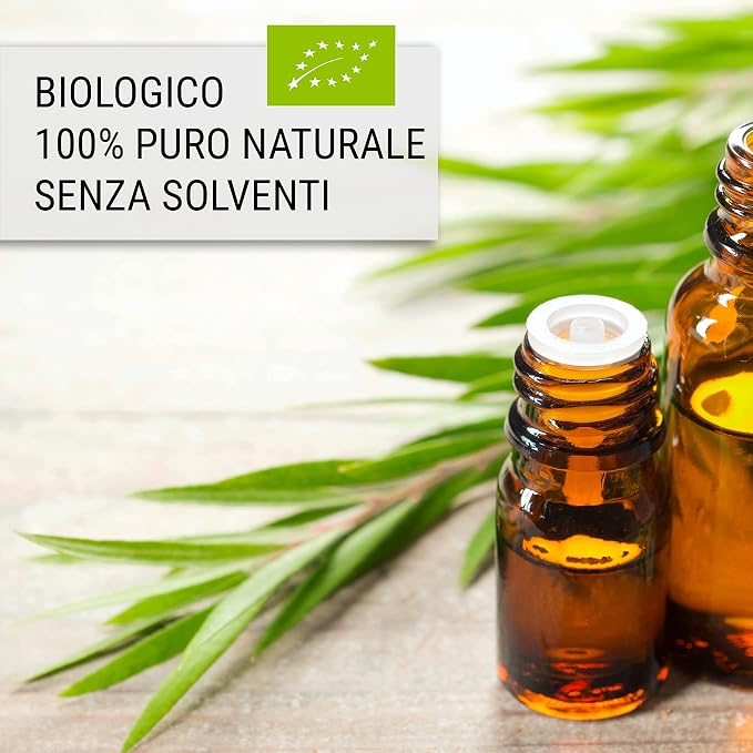 Tea tree Olejek Eteryczny Bio - 100% Czysty i Naturalny 30 ml - Aromaterapia Terapeutyczny Kosmetyk - Laborbio - obrazek 2