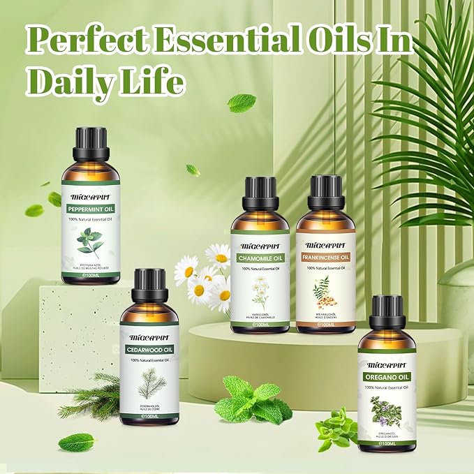 MIGCAPUT Olejek Eteryczny z Oregano 100ML, Naturalny Olejki Aromaterapeutyczny, Oregano Olejek Zapachowy Premium do Dyfuzora, SPA, Masażu, Ręcznie Robione Mydło, Ręcznie Robione Świece - obrazek 7