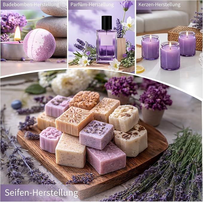 Olejek Eteryczny Lawendowy 30 ml – 100% naturalny olejek eteryczny, pozyskiwany z prawdziwej lawendy, idealny do aromaterapii, dyfuzorów, masażu oraz projektów DIY - obrazek 7