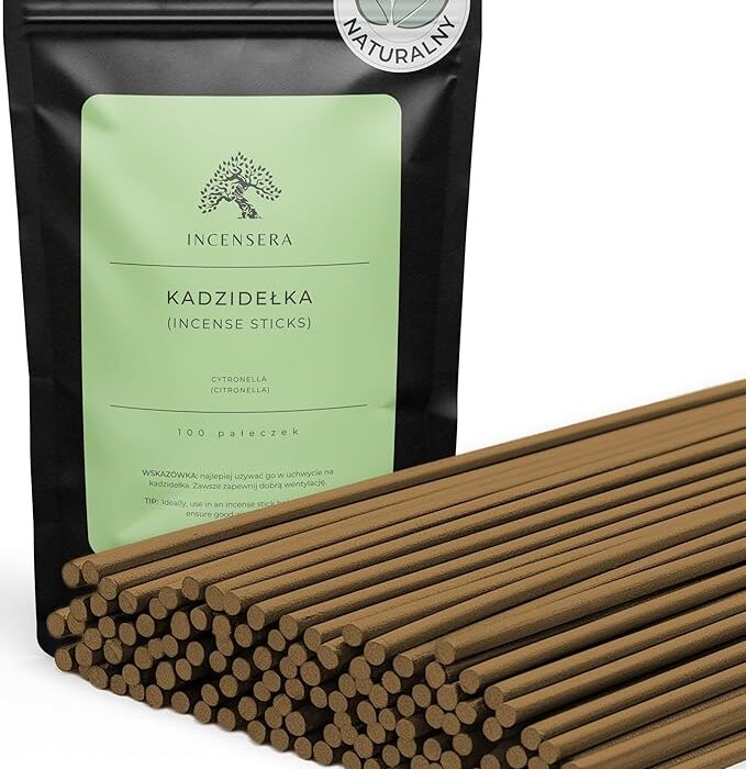 Incensera Kadzidelka Citronella, 100 Sztuk, Do Ogrodu I Tarasu