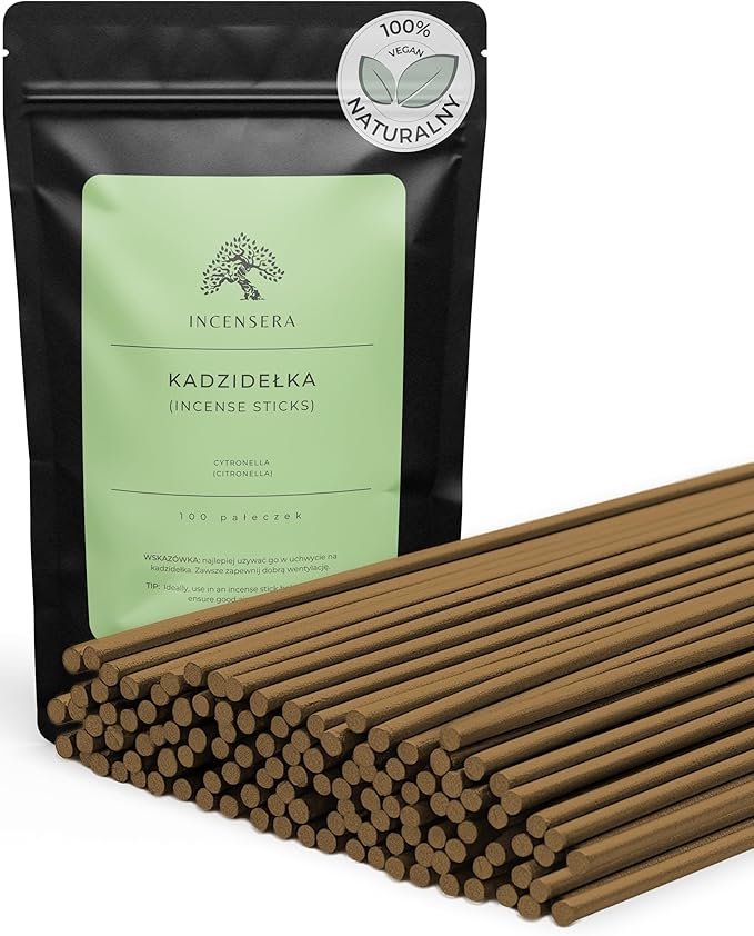 Incensera Kadzidelka Citronella, 100 Sztuk, Do Ogrodu I Tarasu