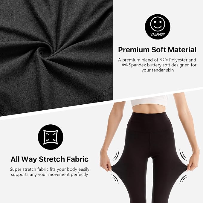 Sinophant Legginsy damskie capri z wysokim stanem i nogawkami 3/4, na lato, krótkie, do ćwiczeń, jogi, nieprzezroczyste, elastyczne, miękkie, do uprawiania sportu lub na co dzień - obrazek 5