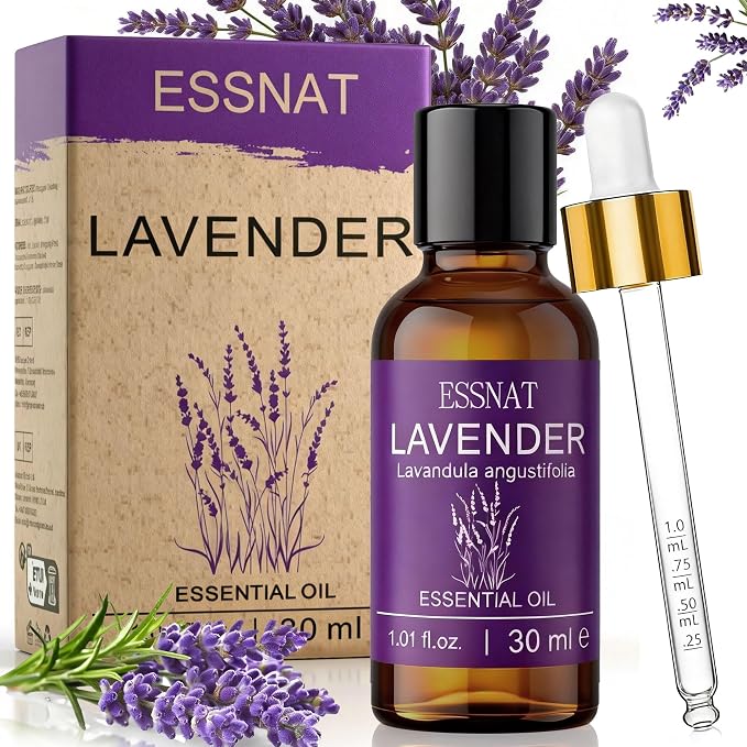 Olejek Eteryczny Lawendowy 30 ml – 100% naturalny olejek eteryczny, pozyskiwany z prawdziwej lawendy, idealny do aromaterapii, dyfuzorów, masażu oraz projektów DIY