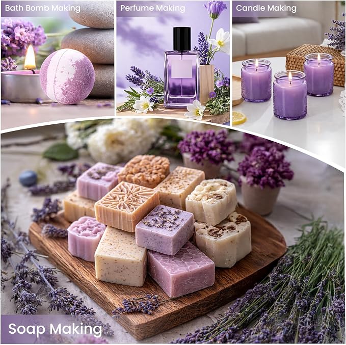 Olejek Eteryczny Lawendowy 30 ml – 100% naturalny olejek eteryczny, pozyskiwany z prawdziwej lawendy, idealny do aromaterapii, dyfuzorów, masażu oraz projektów DIY - obrazek 6